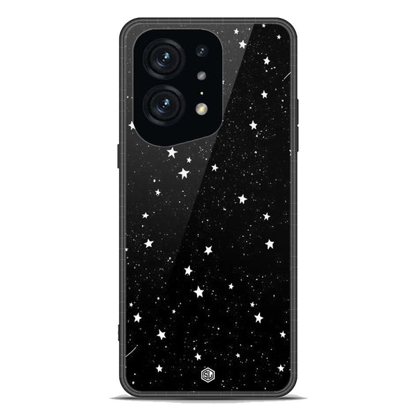 Space Series Soft Phone Case - Premium Glass Case - Design 4 - Oppo Find X5 Pro