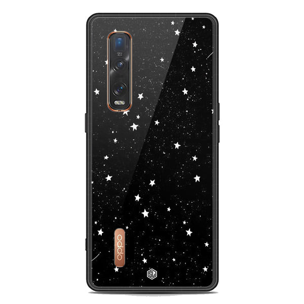 Space Series Soft Phone Case - Premium Glass Case - Design 4 - Oppo Find X2 Pro