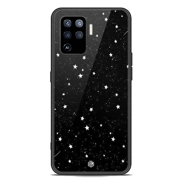 Space Series Soft Phone Case - Premium Glass Case - Design 4 - Oppo F19 Pro