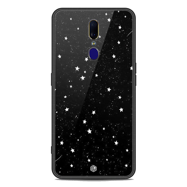 Space Series Soft Phone Case - Premium Glass Case - Design 4 - Oppo F11