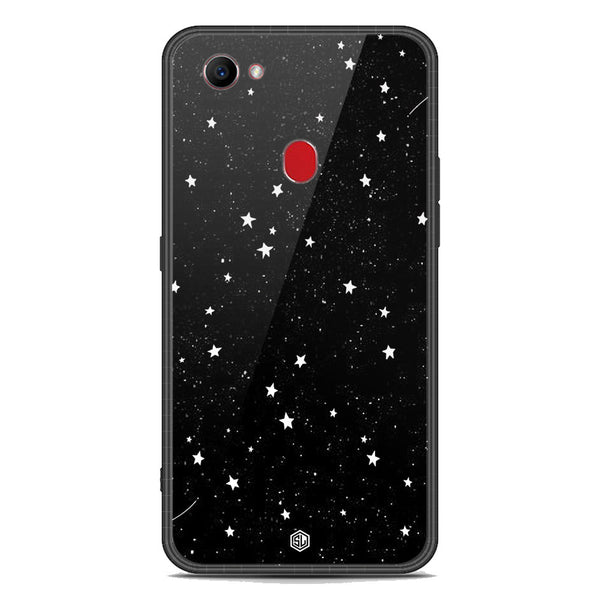 Space Series Soft Phone Case - Premium Glass Case - Design 4 - Oppo F7