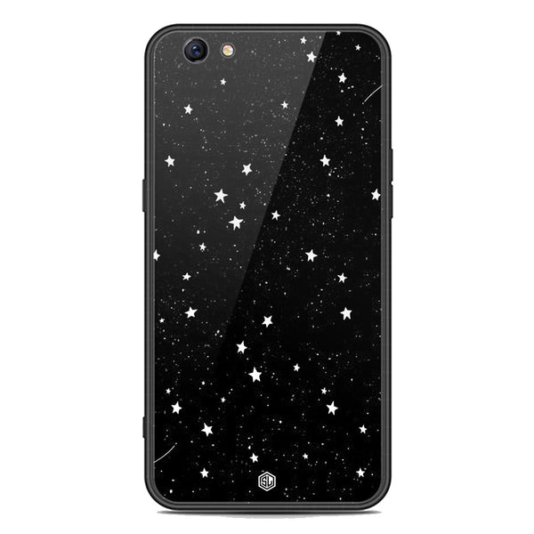 Space Series Soft Phone Case - Premium Glass Case - Design 4 - Oppo F3 Plus