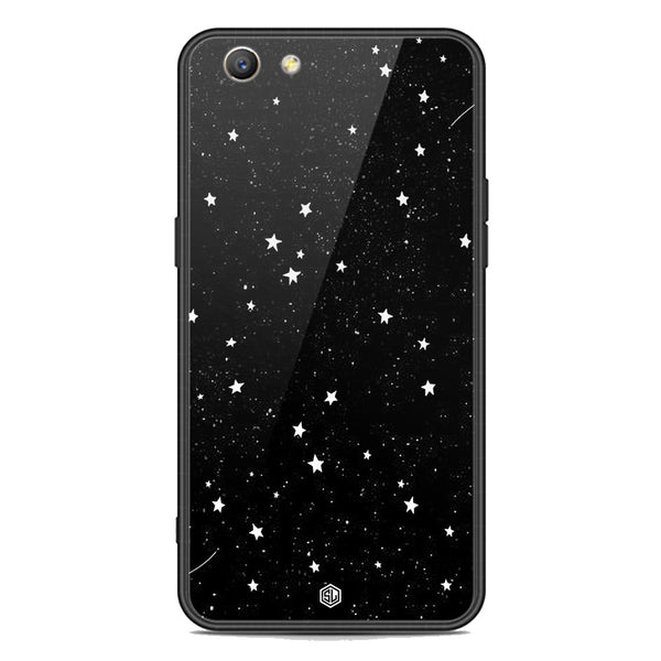 Space Series Soft Phone Case - Premium Glass Case - Design 4 - Oppo F1S