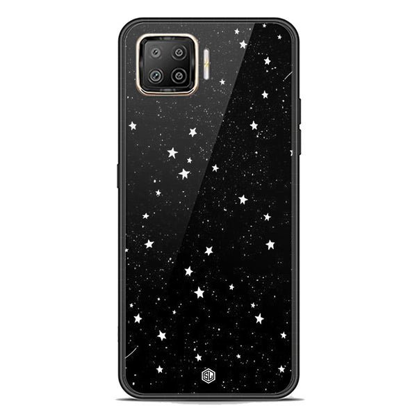 Space Series Soft Phone Case - Premium Glass Case - Design 4 - Oppo Reno 4F
