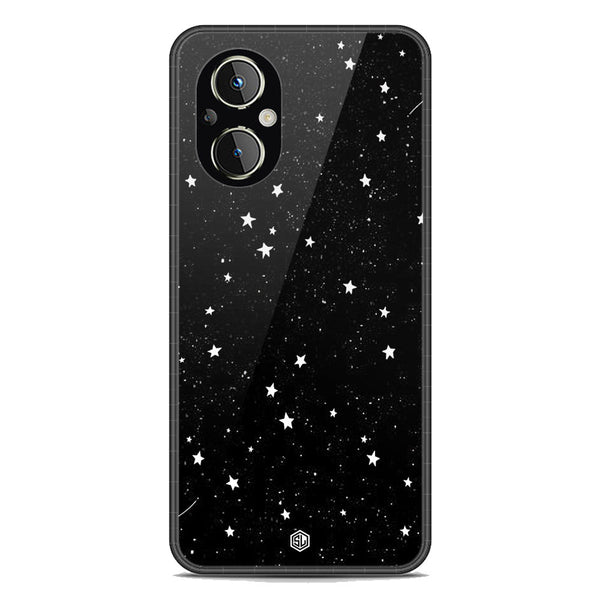 Space Series Soft Phone Case - Premium Glass Case - Design 4 - Oppo A96 5G
