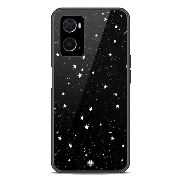 Space Series Soft Phone Case - Premium Glass Case - Design 4 - Oppo A96 4G