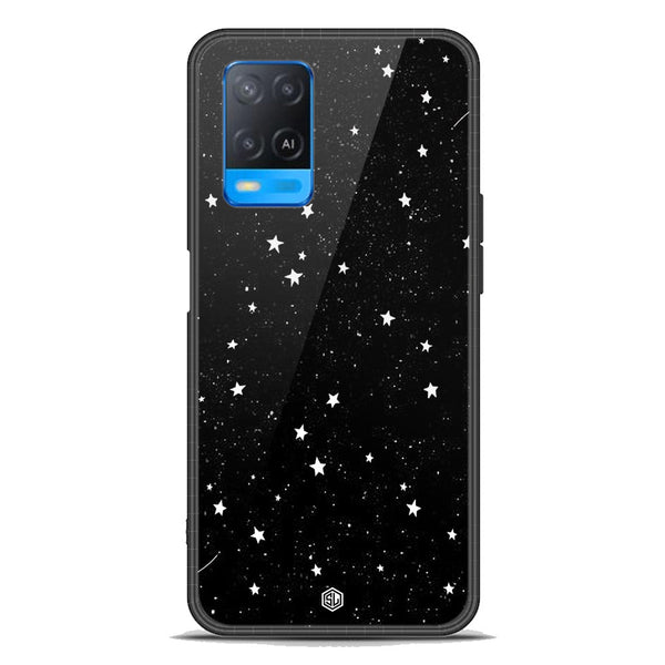 Space Series Soft Phone Case - Premium Glass Case - Design 4 - Oppo A54 4G