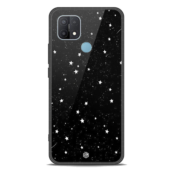 Space Series Soft Phone Case - Premium Glass Case - Design 4 - Oppo A35