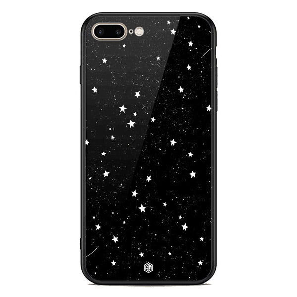 Space Series Soft Phone Case - Premium Glass Case - Design 4 - iPhone 8 Plus / 7 Plus