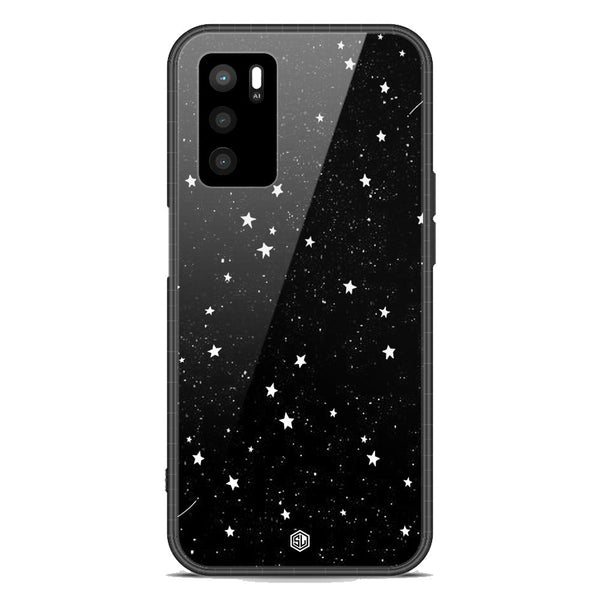 Space Series Soft Phone Case - Premium Glass Case - Design 4 - Oppo A16s