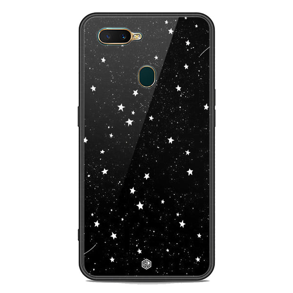 Space Series Soft Phone Case - Premium Glass Case - Design 4 - Oppo A12