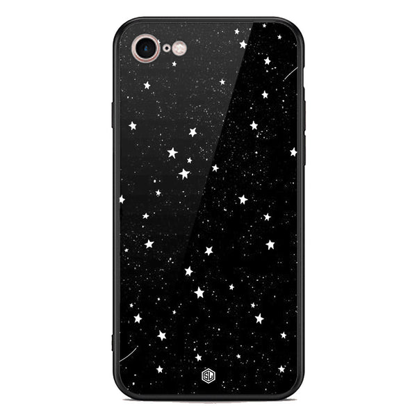 Space Series Soft Phone Case - Premium Glass Case - Design 4 - iPhone 8 / 7