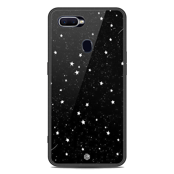 Space Series Soft Phone Case - Premium Glass Case - Design 4 - Oppo A7x