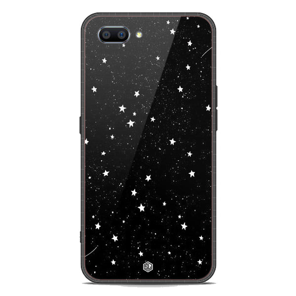 Space Series Soft Phone Case - Premium Glass Case - Design 4 - Oppo A3s