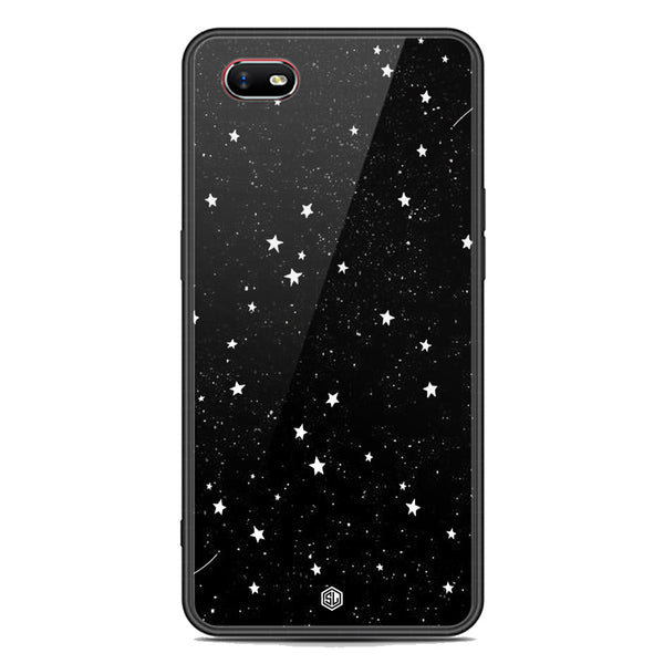 Space Series Soft Phone Case - Premium Glass Case - Design 4 - Oppo A1k