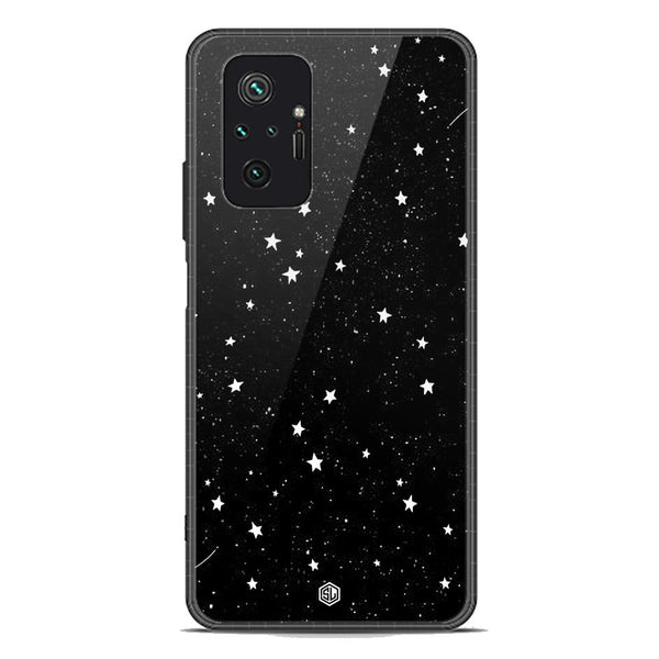 Space Series Soft Phone Case - Premium Glass Case - Design 4 - Xiaomi Redmi Note 10 Pro Max