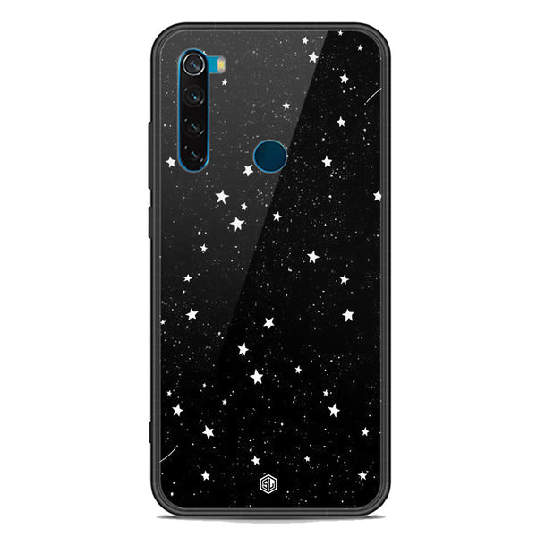Space Series Soft Phone Case - Premium Glass Case - Design 4 - Xiaomi Redmi Note 8 2021
