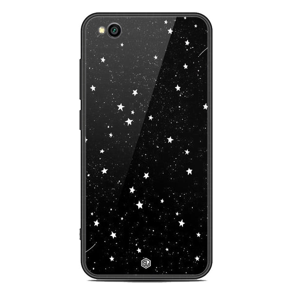 Space Series Soft Phone Case - Premium Glass Case - Design 4 - Xiaomi Redmi Go