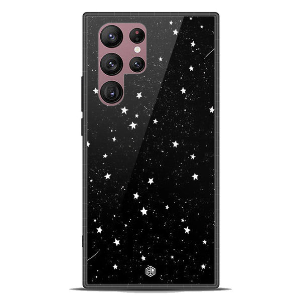Space Series Soft Phone Case - Premium Glass Case - Design 4 - Samsung Galaxy S22 Ultra 5G