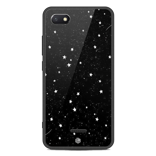 Space Series Soft Phone Case - Premium Glass Case - Design 4 - Xiaomi Redmi 6A