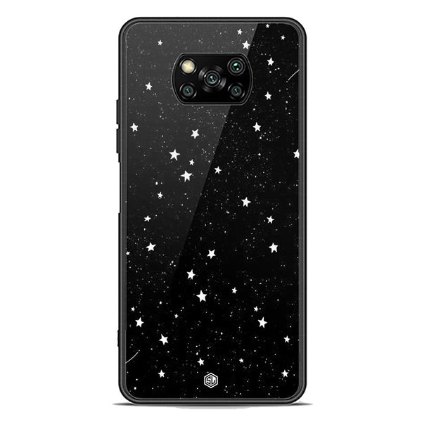 Space Series Soft Phone Case - Premium Glass Case - Design 4 - Xiaomi Poco X3