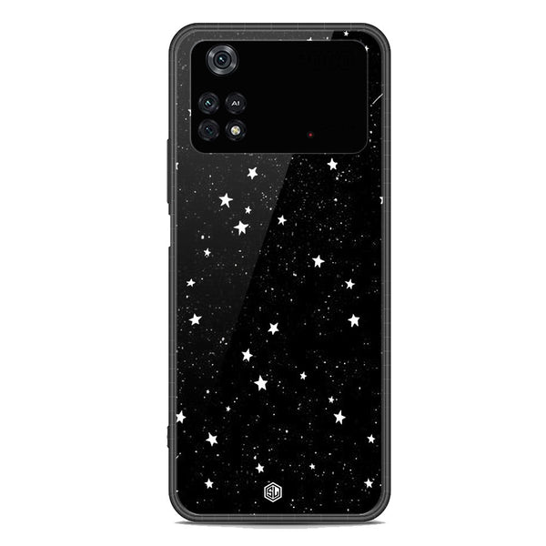 Space Series Soft Phone Case - Premium Glass Case - Design 4 - Xiaomi Poco M4 Pro 5G