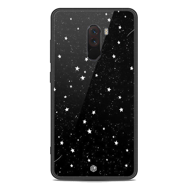 Space Series Soft Phone Case - Premium Glass Case - Design 4 - Xiaomi Pocophone F1
