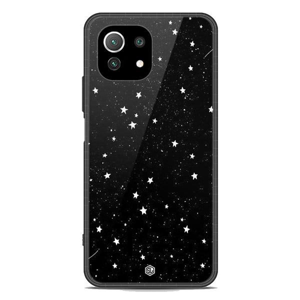 Space Series Soft Phone Case - Premium Glass Case - Design 4 - Xiaomi Mi 11 Lite