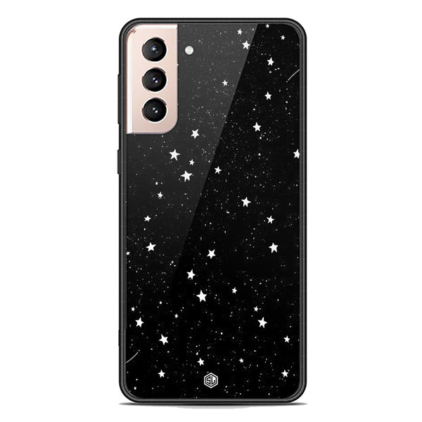 Space Series Soft Phone Case - Premium Glass Case - Design 4 - Samsung Galaxy S21 FE 5G