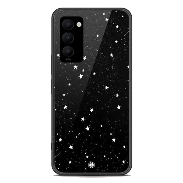 Space Series Soft Phone Case - Premium Glass Case - Design 4 - Tecno Camon 18T