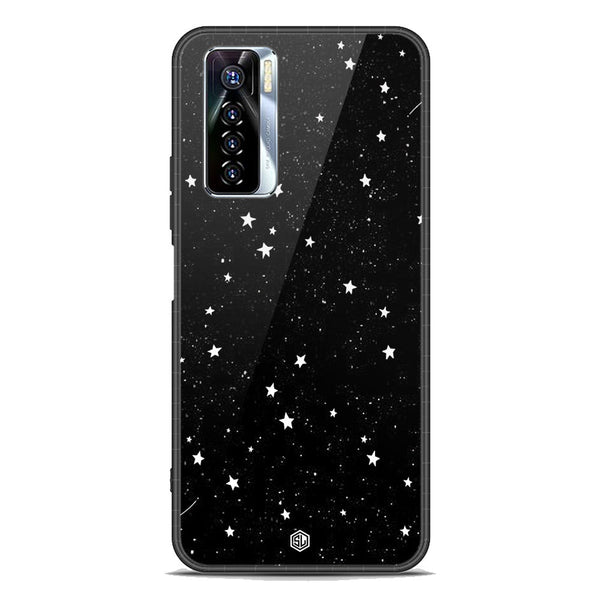 Space Series Soft Phone Case - Premium Glass Case - Design 4 - Tecno Camon 17 Pro