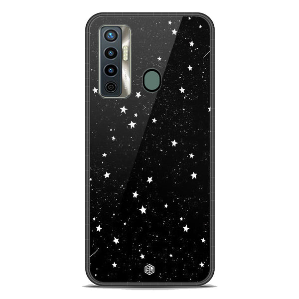 Space Series Soft Phone Case - Premium Glass Case - Design 4 - Tecno Camon 17