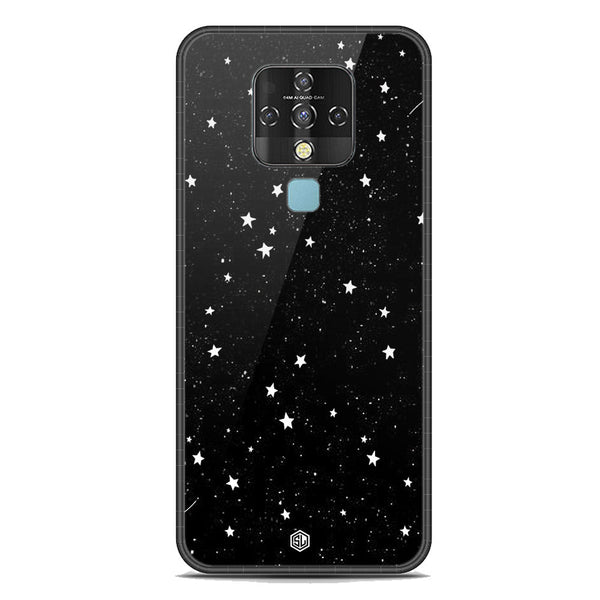 Space Series Soft Phone Case - Premium Glass Case - Design 4 - Tecno Camon 16