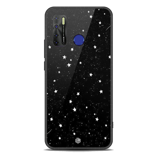 Space Series Soft Phone Case - Premium Glass Case - Design 4 - Tecno Camon 15