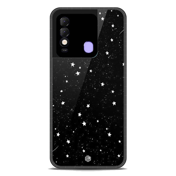 Space Series Soft Phone Case - Premium Glass Case - Design 4 - Tecno Spark 8