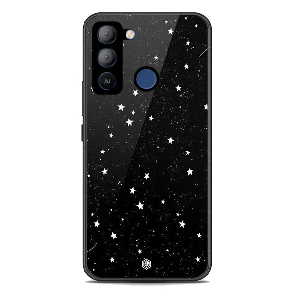 Space Series Soft Phone Case - Premium Glass Case - Design 4 - Tecno Pop 5 LTE