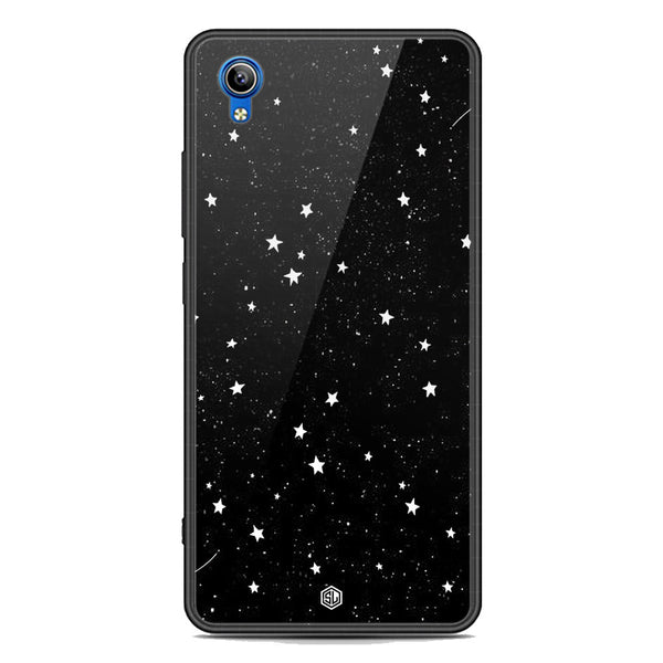 Space Series Soft Phone Case - Premium Glass Case - Design 4 - Vivo Y91i