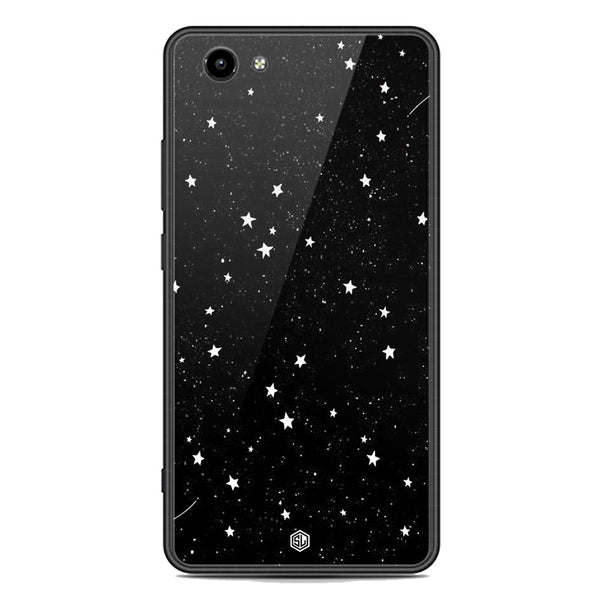 Space Series Soft Phone Case - Premium Glass Case - Design 4 - Vivo Y71