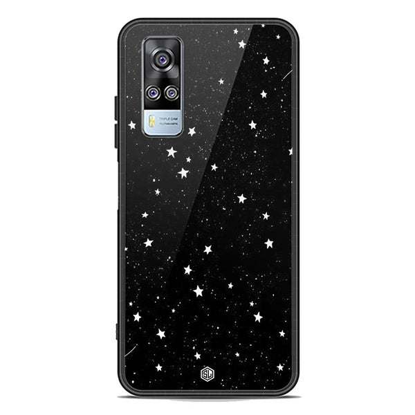 Space Series Soft Phone Case - Premium Glass Case - Design 4 - Vivo Y51 (2020 December)
