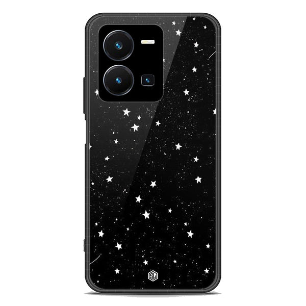 Space Series Soft Phone Case - Premium Glass Case - Design 4 - Vivo Y35