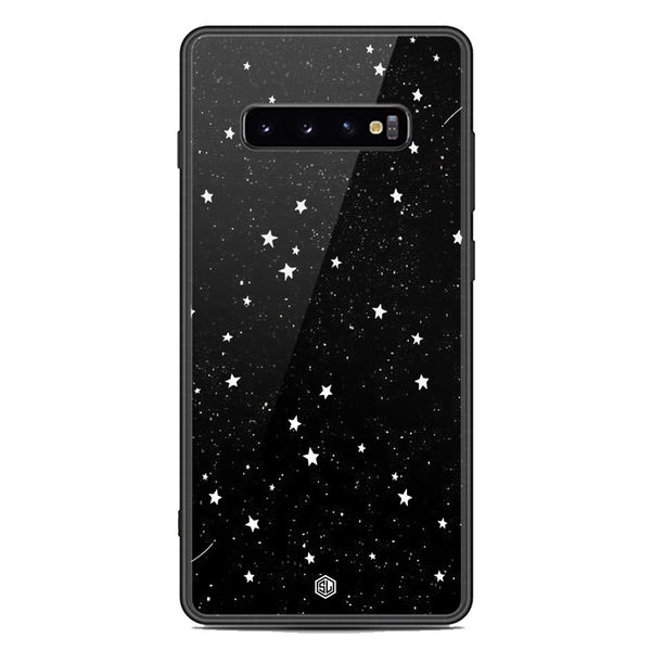 Space Series Soft Phone Case - Premium Glass Case - Design 4 - Samsung Galaxy S10 Plus