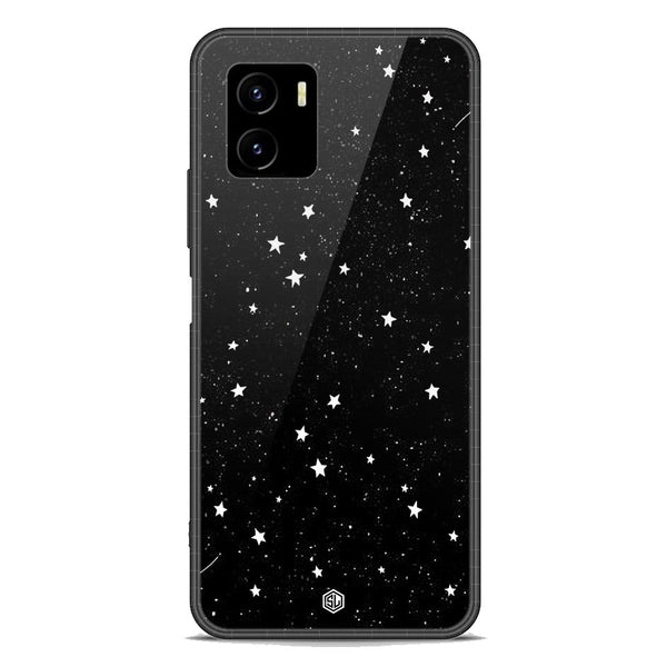 Space Series Soft Phone Case - Premium Glass Case - Design 4 - Vivo Y15c
