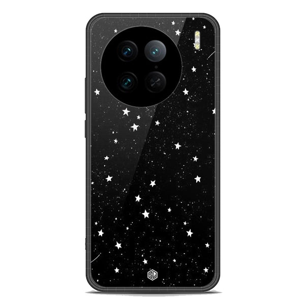 Space Series Soft Phone Case - Premium Glass Case - Design 4 - Vivo X90 Pro