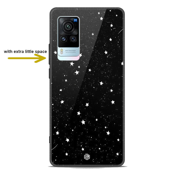 Space Series Soft Phone Case - Premium Glass Case - Design 4 - Vivo X60