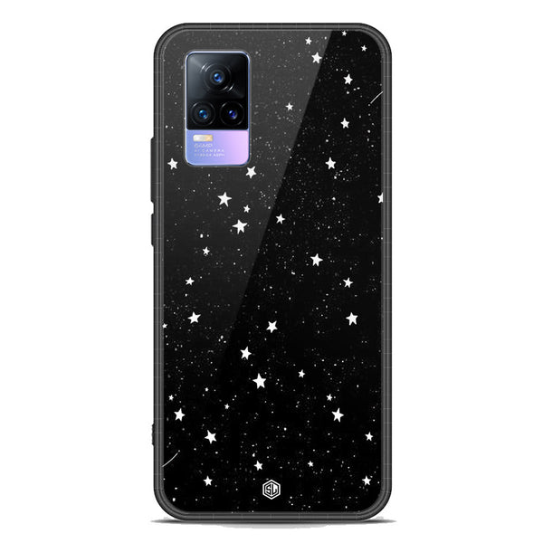 Space Series Soft Phone Case - Premium Glass Case - Design 4 - Vivo V21e