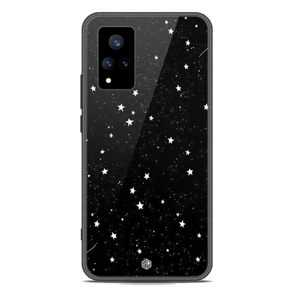 Space Series Soft Phone Case - Premium Glass Case - Design 4 - Vivo V21