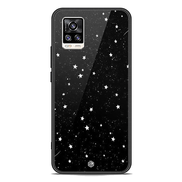 Space Series Soft Phone Case - Premium Glass Case - Design 4 - Vivo V20