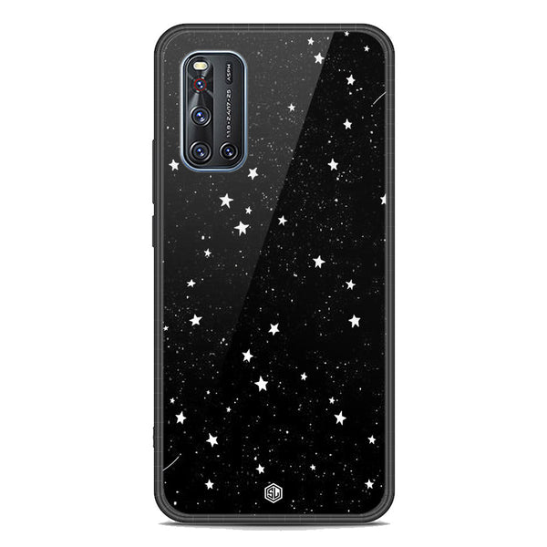 Space Series Soft Phone Case - Premium Glass Case - Design 4 - Vivo V19
