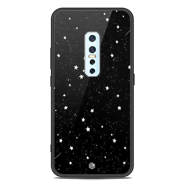 Space Series Soft Phone Case - Premium Glass Case - Design 4 - Vivo V17 Pro