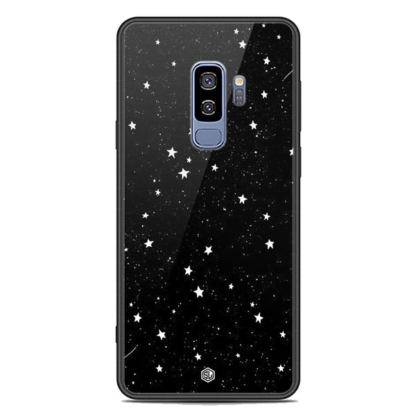 Space Series Soft Phone Case - Premium Glass Case - Design 4 - Samsung Galaxy S9 Plus